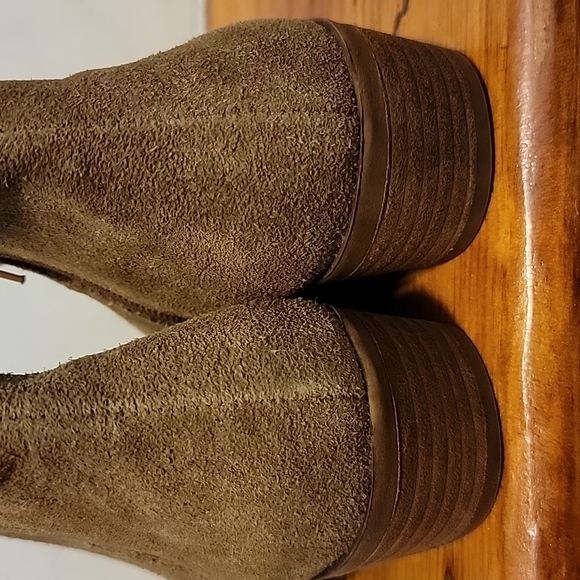 Kensie Leather Ankle Boots - Picture 3 of 4
